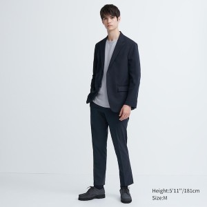 Uniqlo AirSense Muške jackets Tamnoplave | 3754-ZUAEG