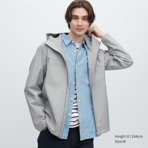 Uniqlo BLOCKTECH Muške Parka Sive | DALBZX-795