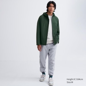 Uniqlo BLOCKTECH Muške Parka Zelene | RQKTEX-283