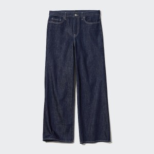 Uniqlo Baggy Ženske Traperice Tamnoplave | 3725-TYVNL