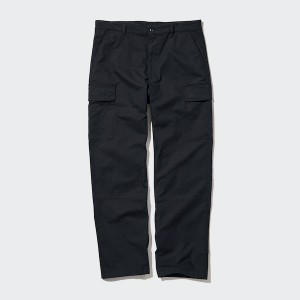 Uniqlo Cargo Utility Work Ženske Hlače Crne | 5927-LQDUE