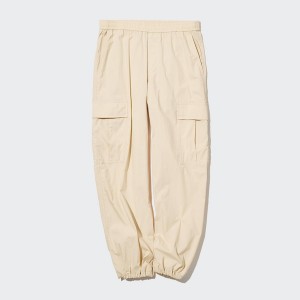 Uniqlo Easy Cargo Ženske Hlače Bež | 1764-PNXVD