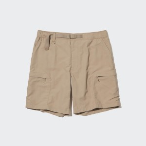Uniqlo Geared Ženske Kratke Hlače Bež | 5267-ADYZN