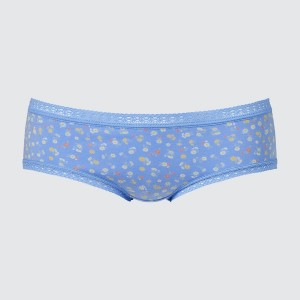Uniqlo Hip Huggers Ženske Gaćice Plave | 3562-CVMBO