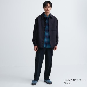 Uniqlo Overshirt Muške jackets Smeđe | MGNHDP-524