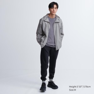 Uniqlo Pocketable UV Protection 3D Cut Muške Parka Sive | RWHDBK-395
