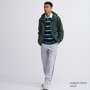 Uniqlo Pocketable UV Protection 3D Cut Muške Parka Zelene | CDFTVU-238