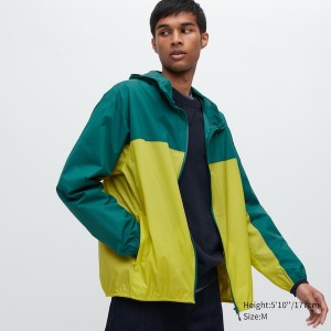 Uniqlo Pocketable UV Protection 3D Cut Muške Parka Žute | LCJOGK-152