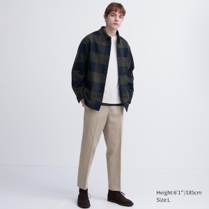 Uniqlo Smart Ankle Muške Hlače Bež | 8735-GIMRT