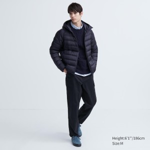 Uniqlo Ultra Light Down Muške Parka Tamnoplave | XCSMHZ-378