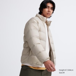 Uniqlo Ultra Light Down Muške jackets Bijele | RZICPO-541