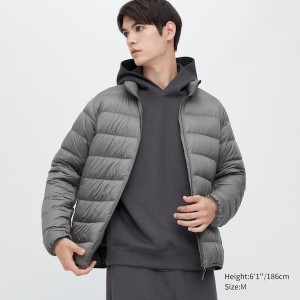 Uniqlo Ultra Light Down Muške jackets Sive | FXNIWR-816