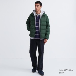 Uniqlo Ultra Light Down Muške jackets Zelene | WVRSPJ-861