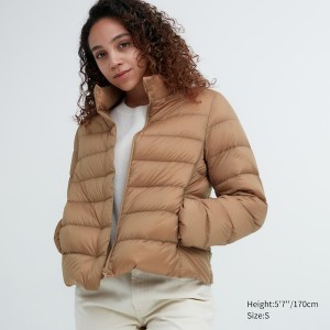 Uniqlo Ultra Light Down Ženske jackets Bež | 0196-DTMJA