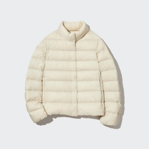 Uniqlo Ultra Light Down Ženske jackets Bijele | 8631-HKVYA