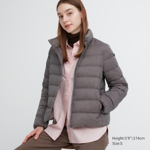Uniqlo Ultra Light Down Ženske jackets Sive | 1483-SDJQY