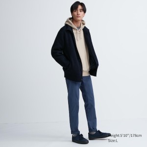 Uniqlo Ultra Stretch Color Muške Traperice Plave | 5614-WFKEI