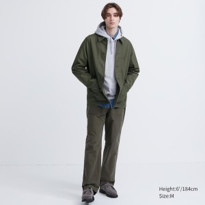 Uniqlo Utility Muške jackets Zelene | OBJZTI-985