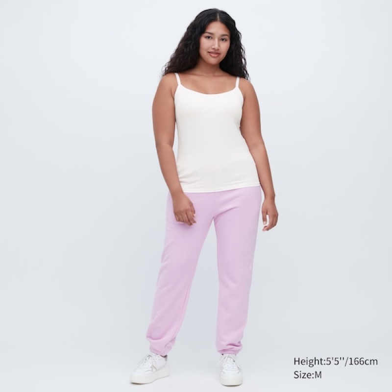 Uniqlo AIRism Camisole Bra Ženske Topi Bijele | 4209-YDWGV