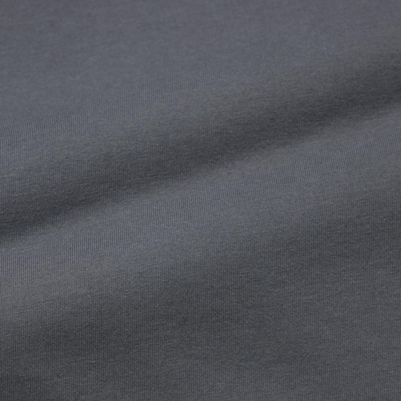 Uniqlo AIRism Skipper Collar Muške Polo Majica Sive | 2678-JEXRM