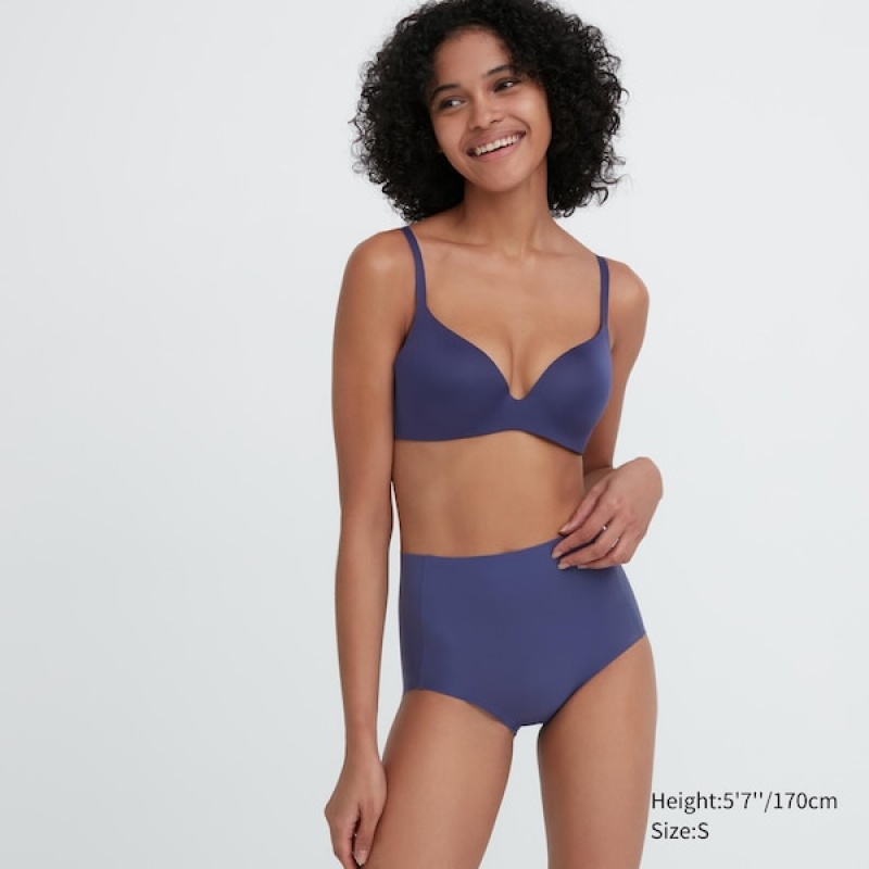 Uniqlo AIRism Ultra Seamless High-Rise Ženske Gaćice Bež | 8954-SIDPF