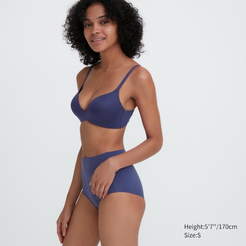 Uniqlo AIRism Ultra Seamless High-Rise Ženske Gaćice Bež | 8954-SIDPF