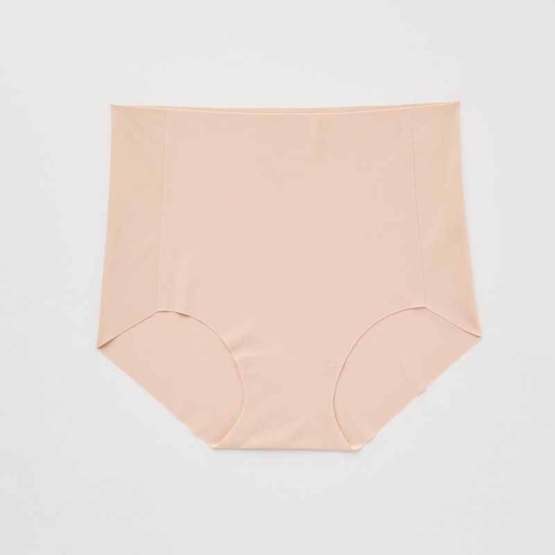 Uniqlo AIRism Ultra Seamless High-Rise Ženske Gaćice Bež | 8954-SIDPF