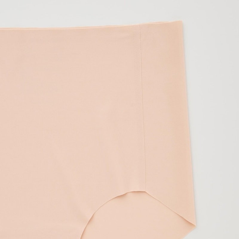 Uniqlo AIRism Ultra Seamless High-Rise Ženske Gaćice Bež | 8954-SIDPF