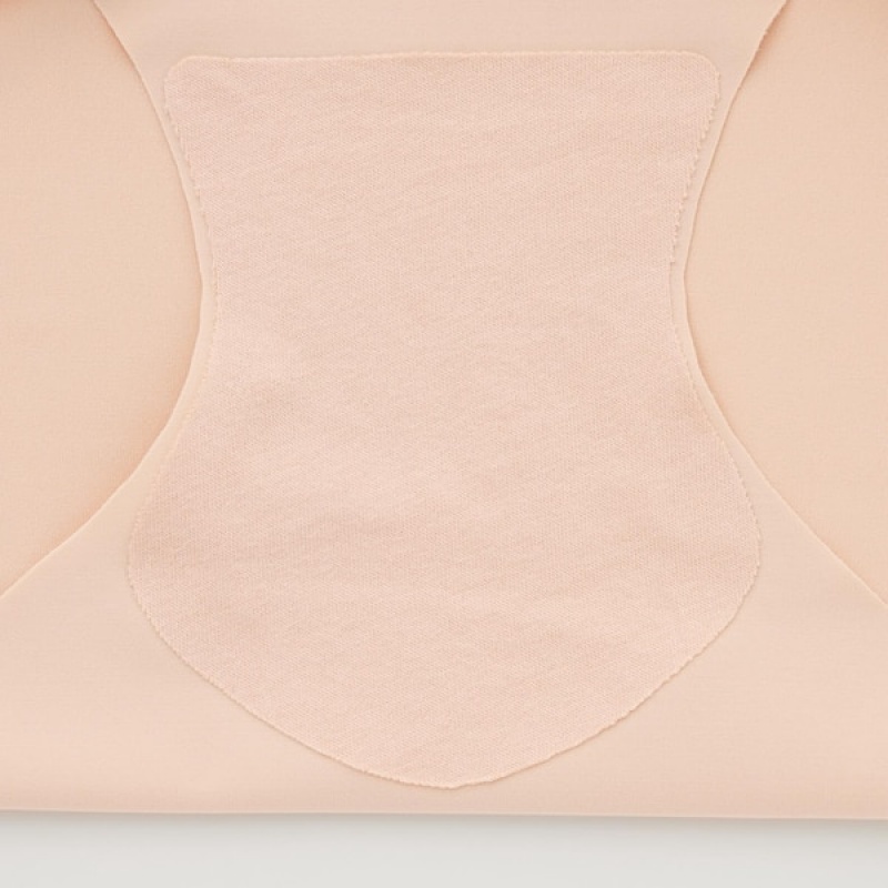 Uniqlo AIRism Ultra Seamless High-Rise Ženske Gaćice Bež | 8954-SIDPF