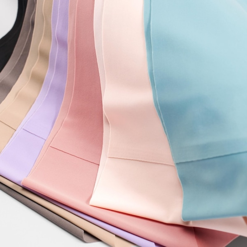 Uniqlo AIRism Ultra Seamless Hiphugger Ženske Gaćice Bež | 3418-DVQKP