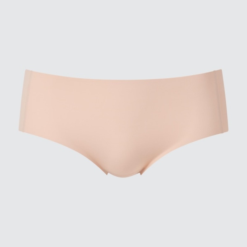 Uniqlo AIRism Ultra Seamless Hiphugger Ženske Gaćice Bež | 3418-DVQKP