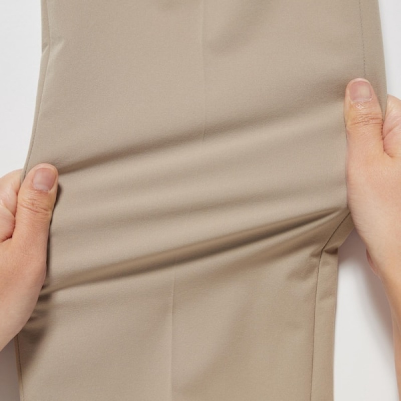 Uniqlo AirSense Muške Hlače Bež | 4625-JAGBU