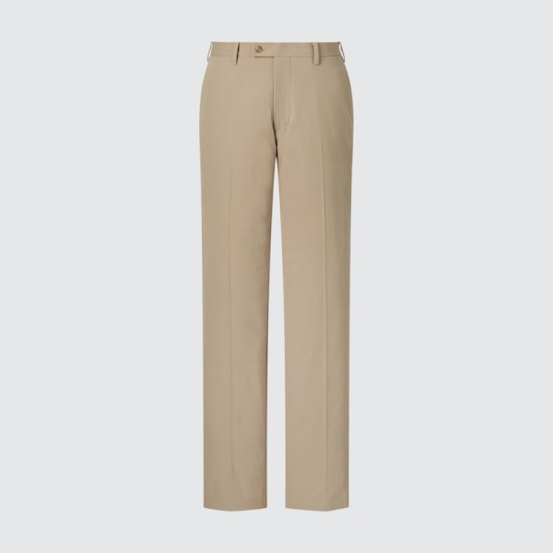 Uniqlo AirSense Muške Hlače Bež | 4625-JAGBU