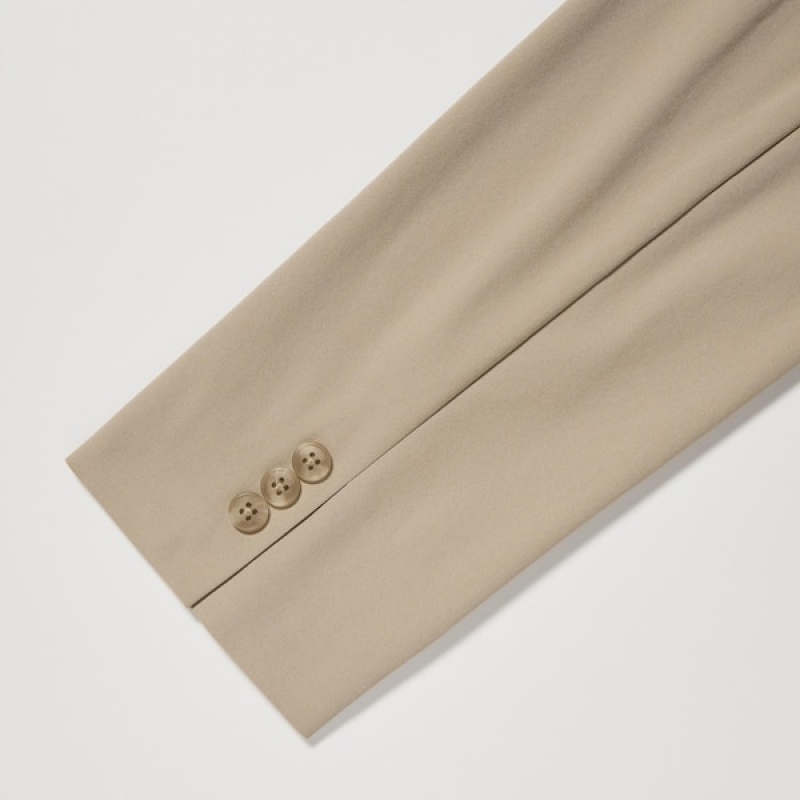 Uniqlo AirSense Muške jackets Bež | 4362-GUSVE