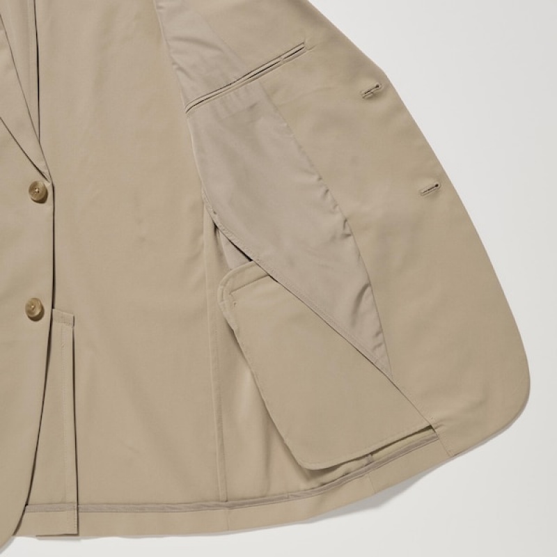 Uniqlo AirSense Muške jackets Bež | 4362-GUSVE