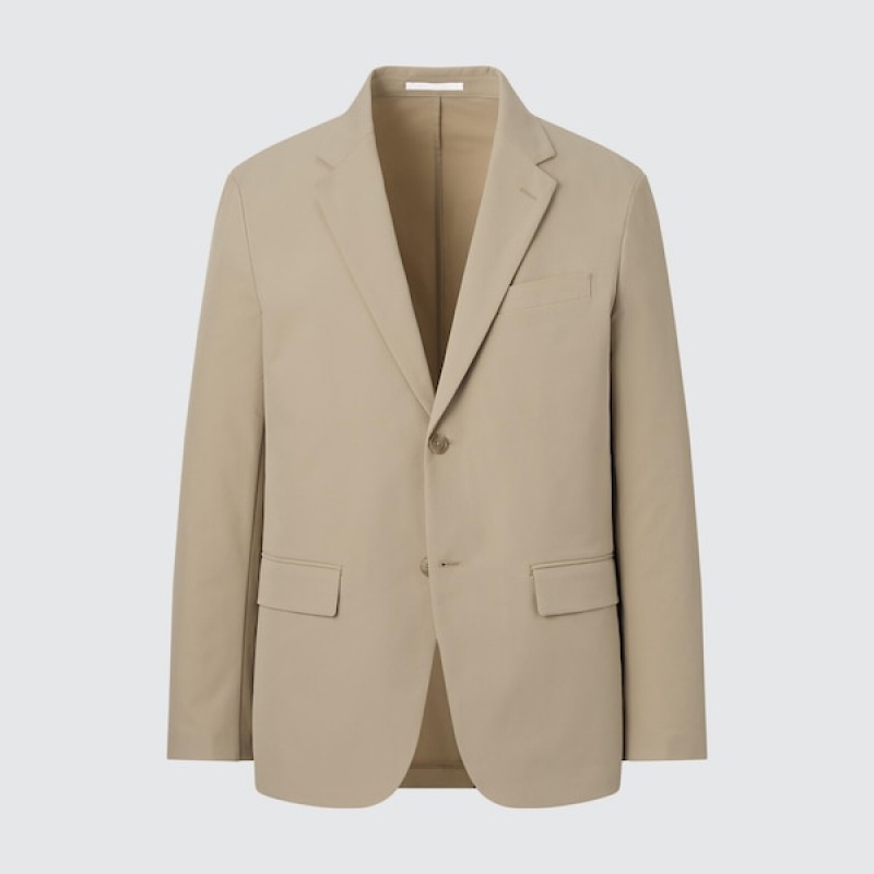 Uniqlo AirSense Muške jackets Bež | 4362-GUSVE