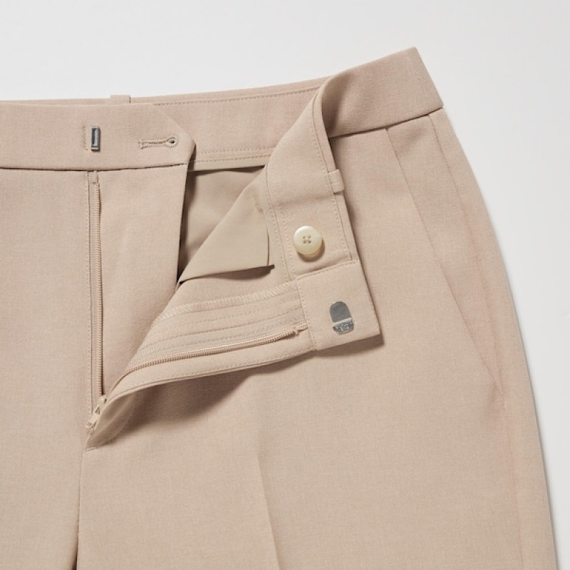 Uniqlo AirSense Ženske Hlače Bež | 5621-ERXCI
