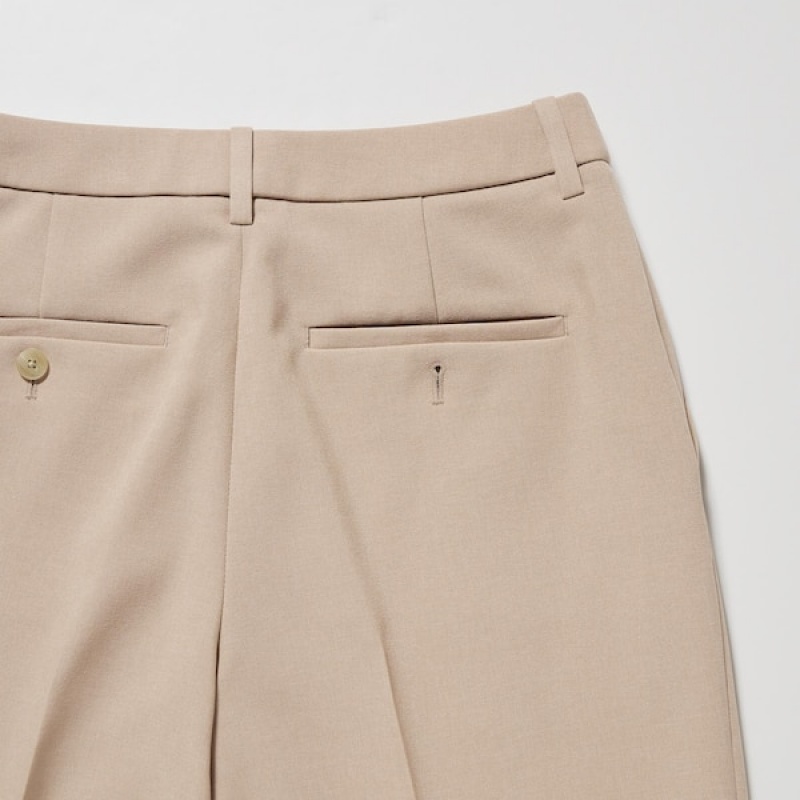 Uniqlo AirSense Ženske Hlače Bež | 5621-ERXCI
