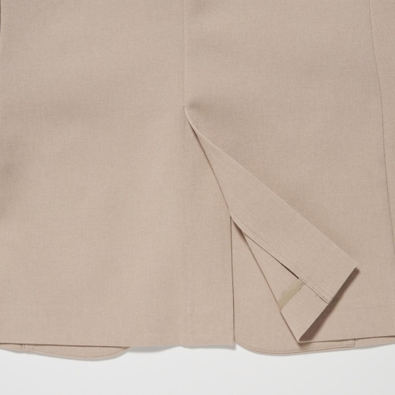 Uniqlo AirSense Ženske jackets Bež | 0875-WKGTP