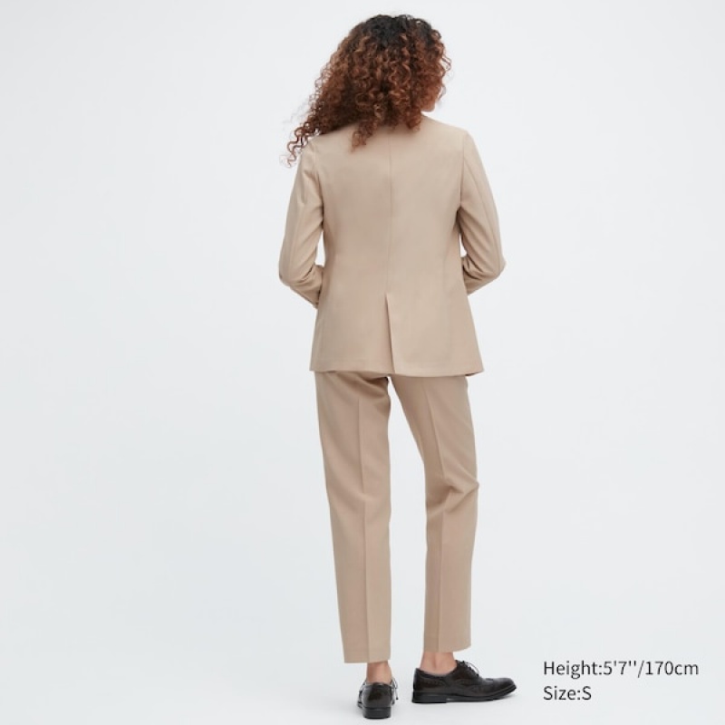 Uniqlo AirSense Ženske jackets Bež | 0875-WKGTP