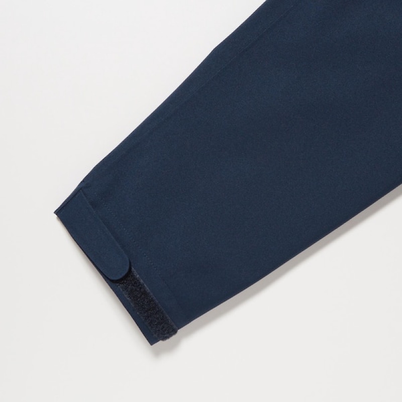 Uniqlo BLOCKTECH Muške Parka Tamnoplave | TRQYFH-846