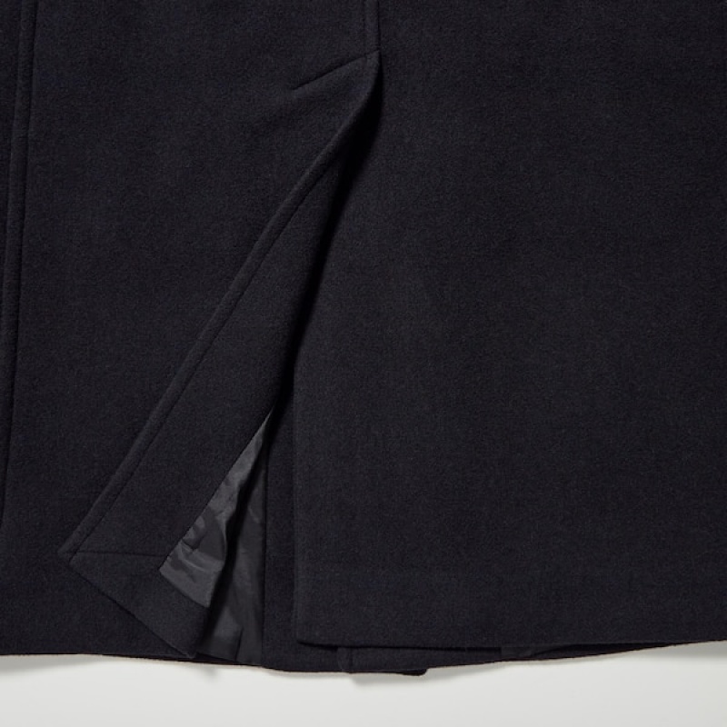Uniqlo Balmacaan Muške Kaputi Tamnoplave | GYINTX-508