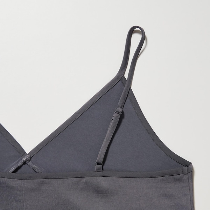 Uniqlo Camisole Midi Ženske Haljina Sive | 8760-AZMYS