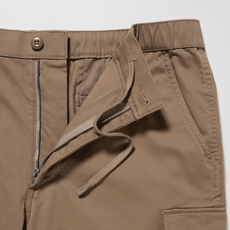 Uniqlo Cargo Jogger Muške Hlače Smeđe | 9024-CNSVZ
