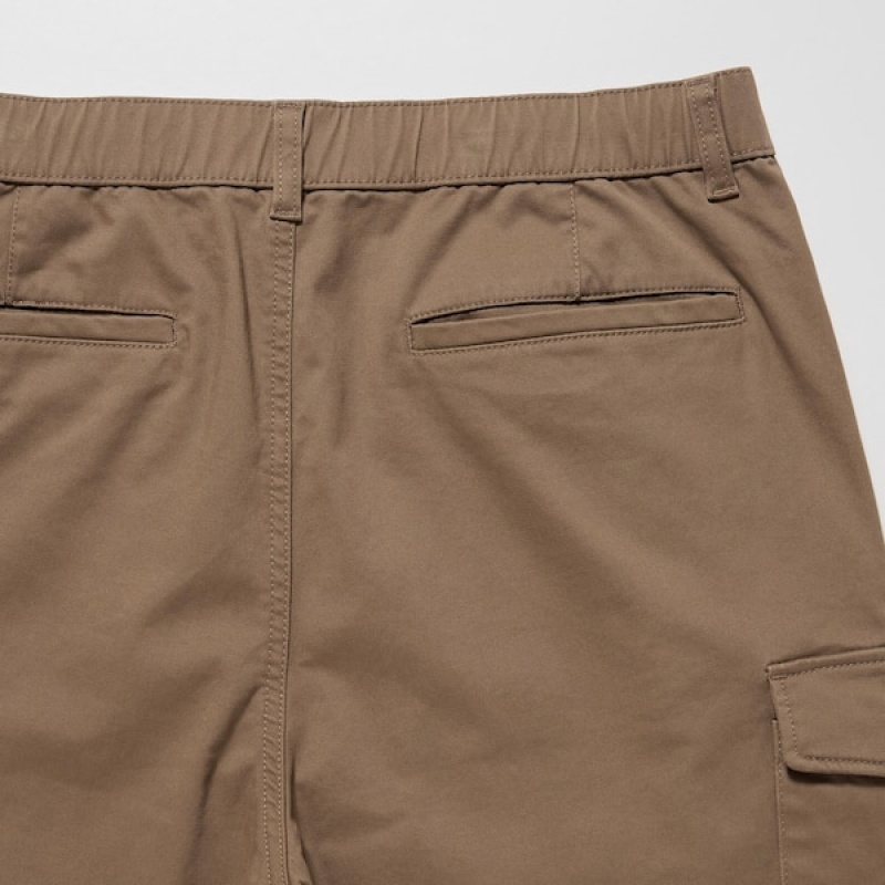 Uniqlo Cargo Jogger Muške Hlače Smeđe | 9024-CNSVZ