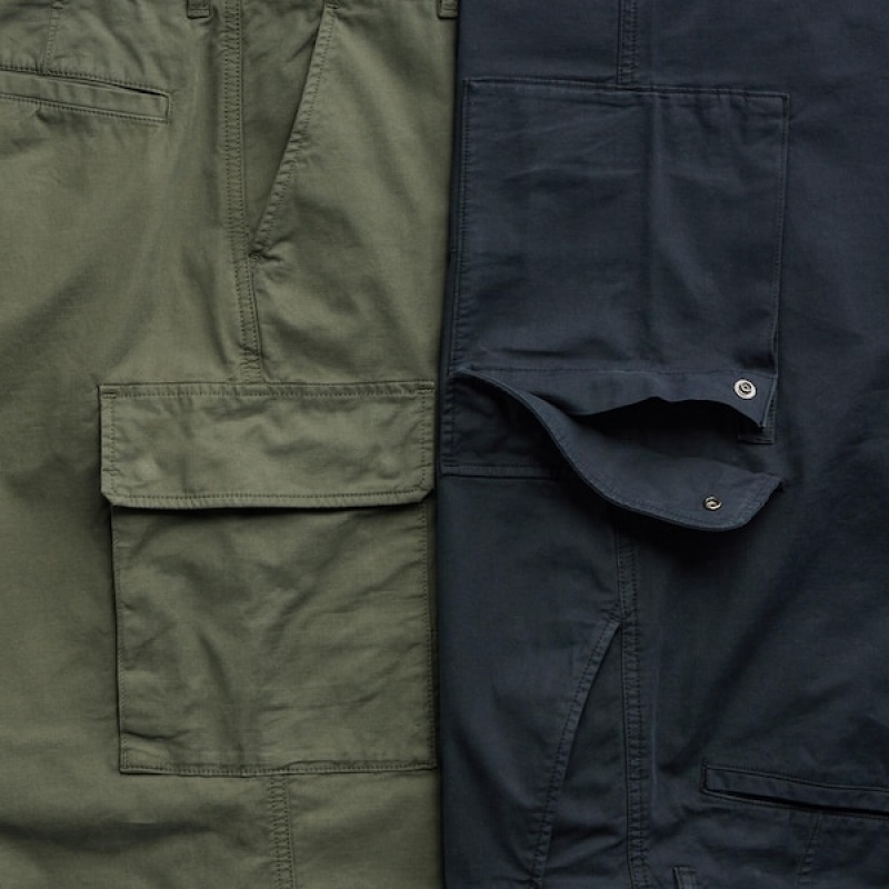 Uniqlo Cargo Muške Hlače Bijele | 8143-WNCIS