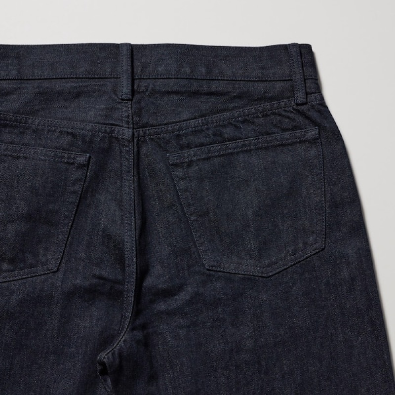 Uniqlo Classic Cut Muške Traperice Plave | 5780-TJNXW