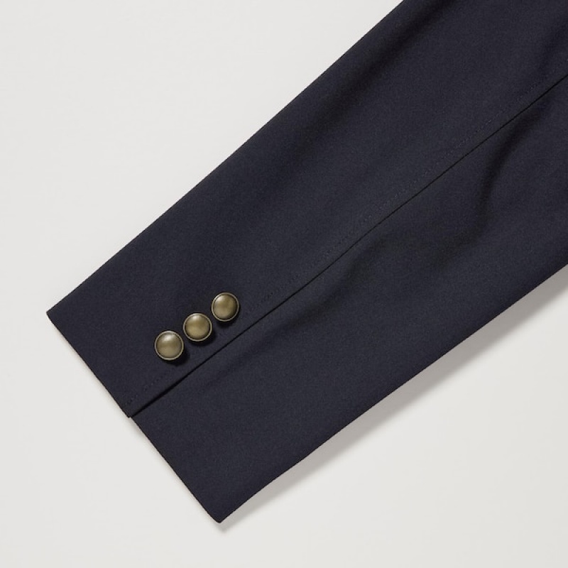 Uniqlo Comfort Muške Sakoi Tamnoplave | LWJFAG-698