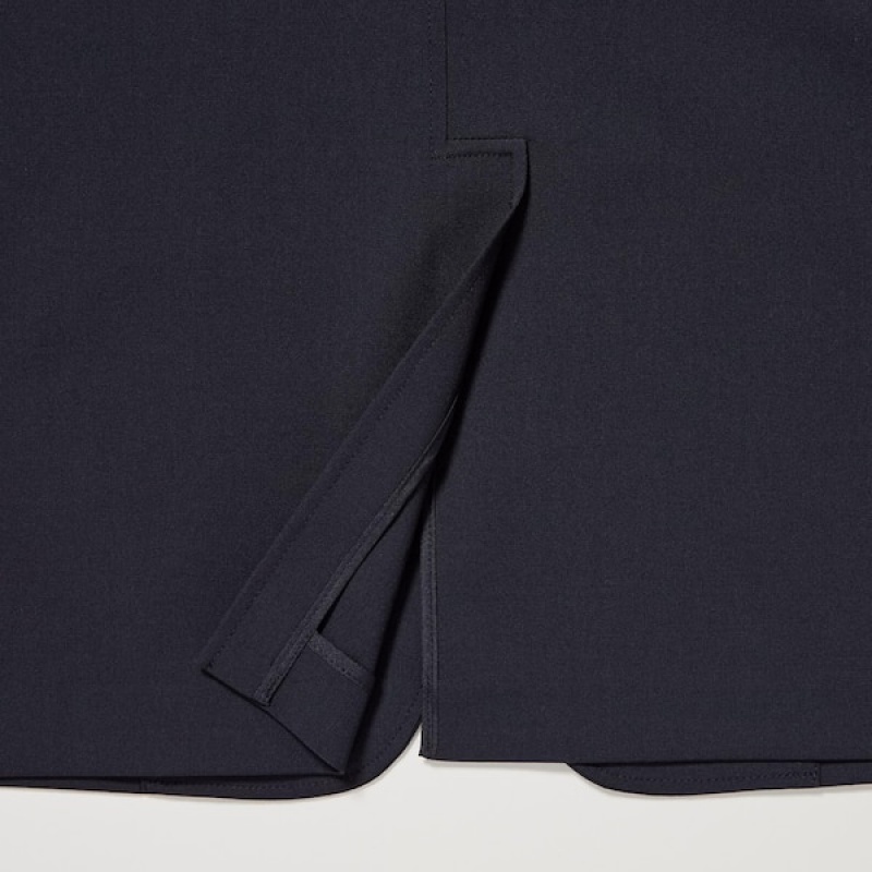 Uniqlo Comfort Muške Sakoi Tamnoplave | LWJFAG-698
