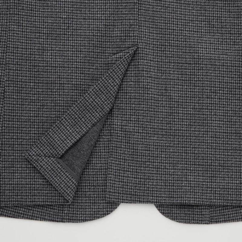Uniqlo Comfort Muške jackets Sive | DAHWPO-793